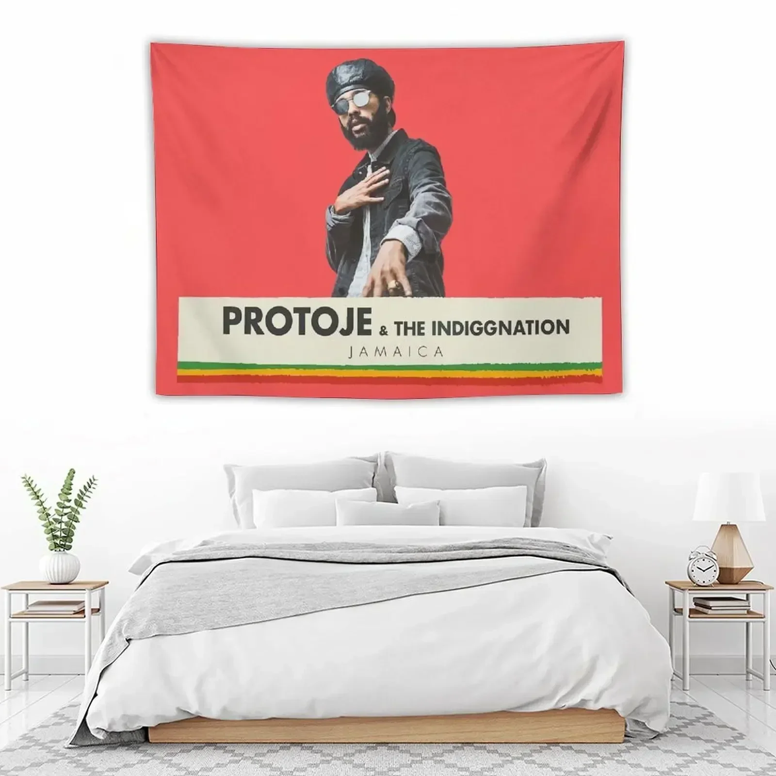 Protoje And The Indiggnation Jamaican Subculture Singer Tapestry Christmas Decoration Home And Comfort Decor Tapestry
Protoje And The Indiggnation Jamaican Subculture Singer Tapestry Christmas Decoration Home And Comfort Decor Tapestry