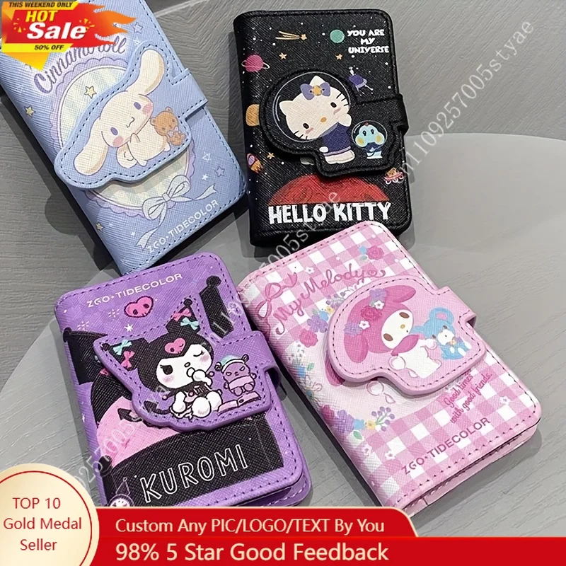Sanrio Hellokitty Kuromi Melody Cinnamoroll Card Bag Portable Large Capacity Document Storage Bags Card Holder for ID Card
Sanrio Hellokitty Kuromi Melody Cinnamoroll Card Bag Portable Large Capacity Document Storage Bags Card Holder for ID Card