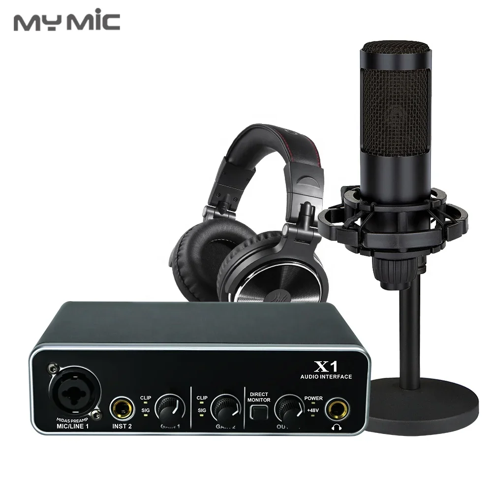 MX8 Professional Studio Computer Sound Card USB Audio Interface Kit Microphone For Voice Recording Studio Room With Headphone
MX8 Professional Studio Computer Sound Card USB Audio Interface Kit Microphone For Voice Recording Studio Room With Headphone