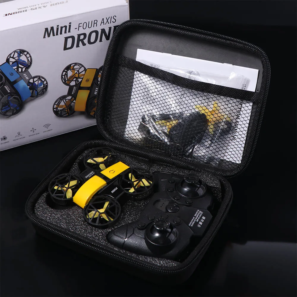 Flying Mini Remote Control Aircraft with Light Four-axis Rotation Remote Control Drone Rechargeable Portable 
Flying Mini Remote Control Aircraft with Light Four-axis Rotation Remote Control Drone Rechargeable Portable