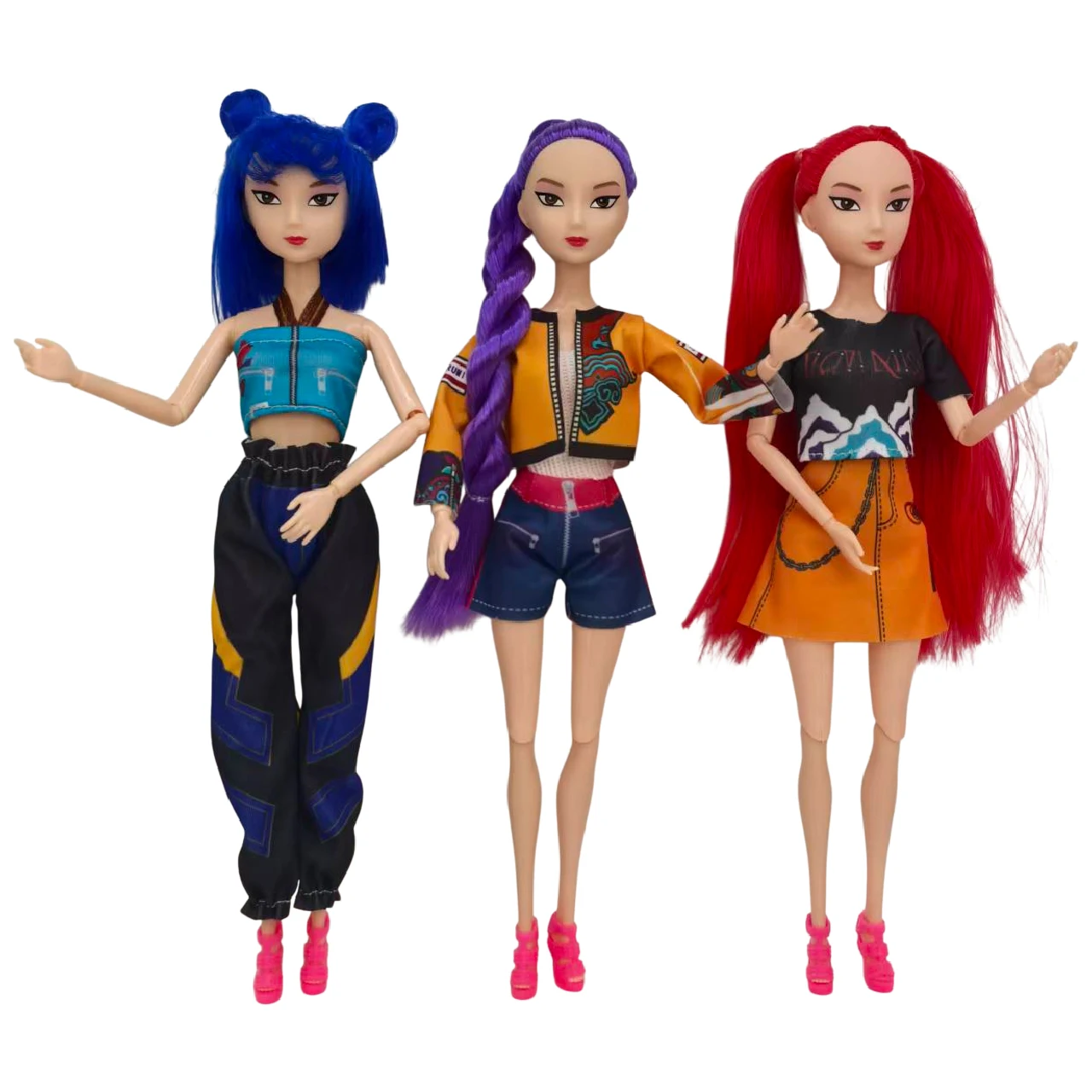 30cm New Demon Hunters action figure Toy Rumi Mira zoi KPop Demon Hunters Character Vinyl Mask Figurine Fan Club Birthday Gifts
30cm New Demon Hunters action figure Toy Rumi Mira zoi KPop Demon Hunters Character Vinyl Mask Figurine Fan Club Birthday Gifts