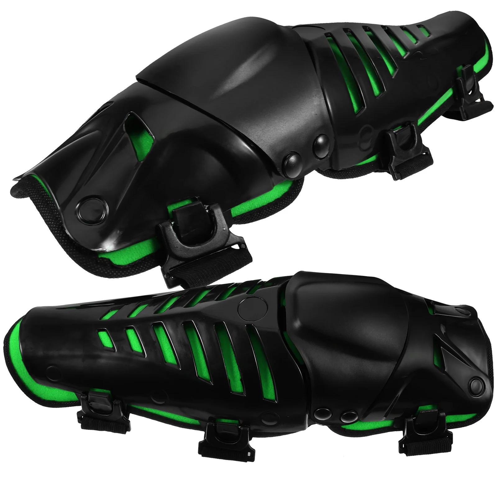 Motorcycle Knee Pads Cycling Protective Gear Black Shell Adjustable Straps Sports Skateboarding Extreme Riding Safety
Motorcycle Knee Pads Cycling Protective Gear Black Shell Adjustable Straps Sports Skateboarding Extreme Riding Safety
