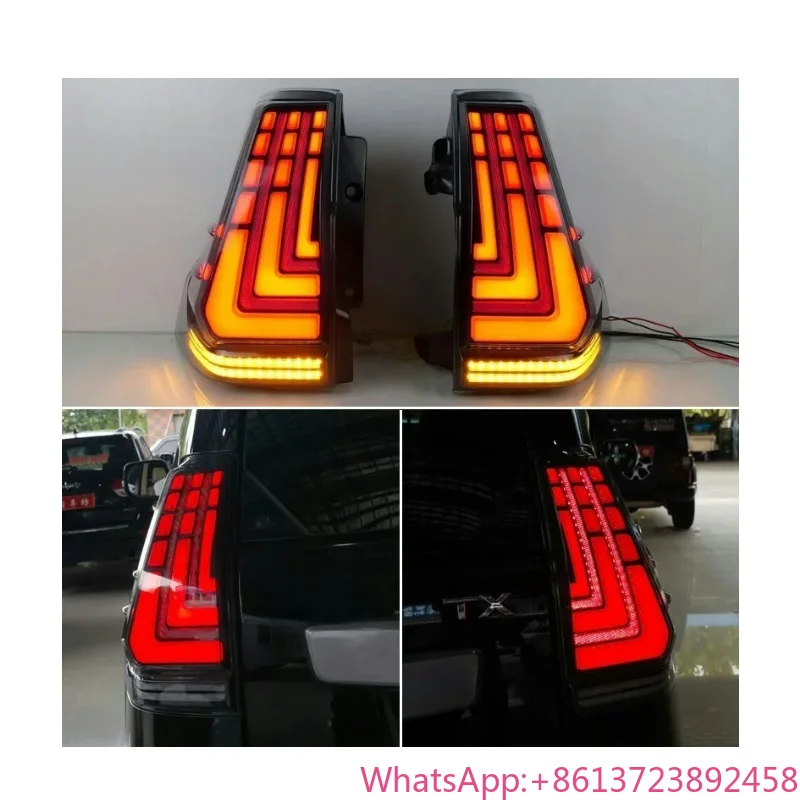 Prado Upgrade Taillight for Toyota Prado 2010-2023 150 Tail Lights LED Rear Lamp DRL Dynamic Signal Modified Plug and Play
Prado Upgrade Taillight for Toyota Prado 2010-2023 150 Tail Lights LED Rear Lamp DRL Dynamic Signal Modified Plug and Play