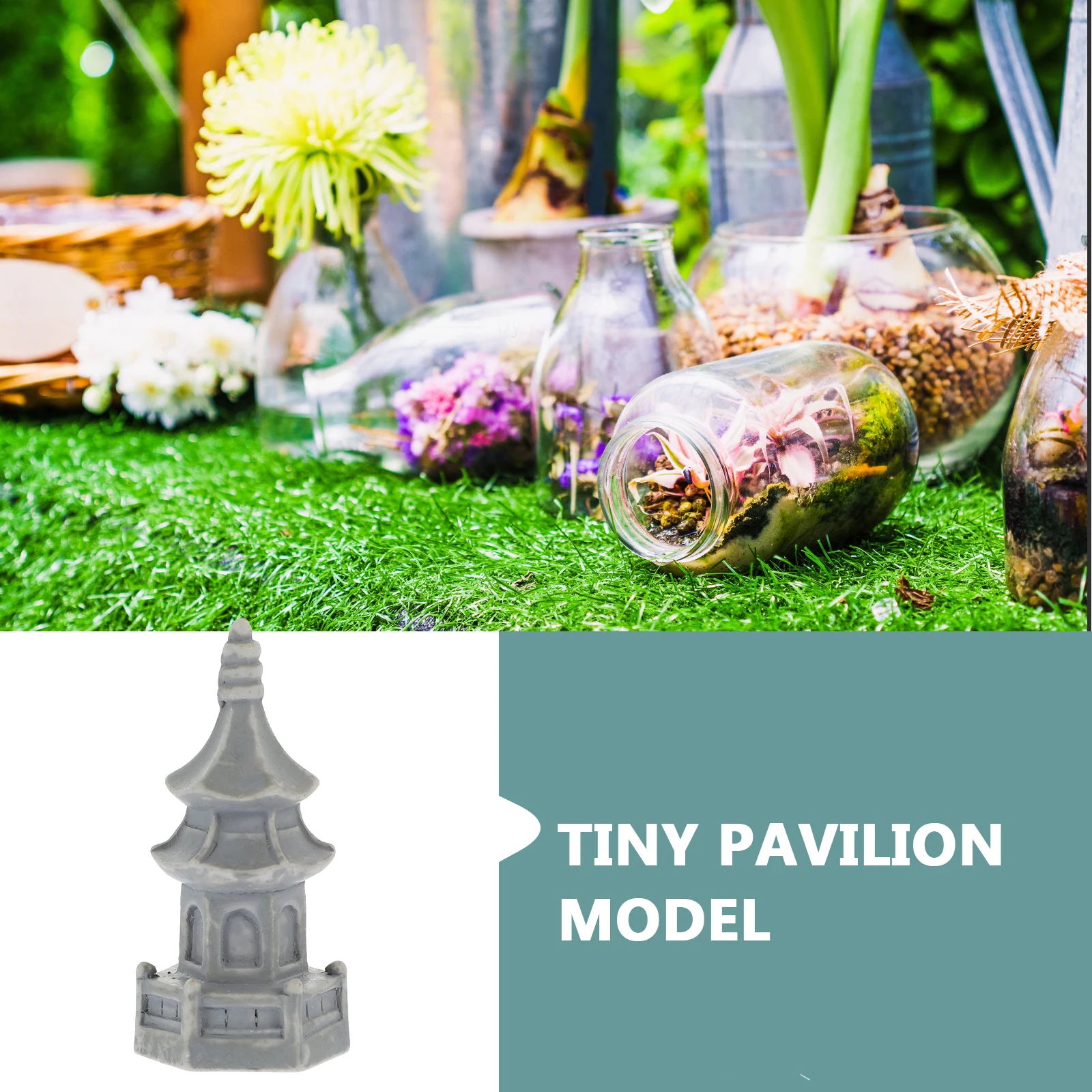 10 Pcs Hexagonal Tower Pavilion Miniature Statue Resin Durable Decor Garden Ornaments Fish Tank Accessories Realistic Design
10 Pcs Hexagonal Tower Pavilion Miniature Statue Resin Durable Decor Garden Ornaments Fish Tank Accessories Realistic Design