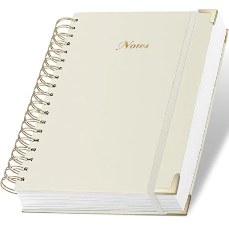 Spiral Notebook Journal, 328 Pages Linen Hardcover College Ruled Notebook, Lined Thick Journals for Women Men, A5 Thick Spiral
Spiral Notebook Journal, 328 Pages Linen Hardcover College Ruled Notebook, Lined Thick Journals for Women Men, A5 Thick Spiral