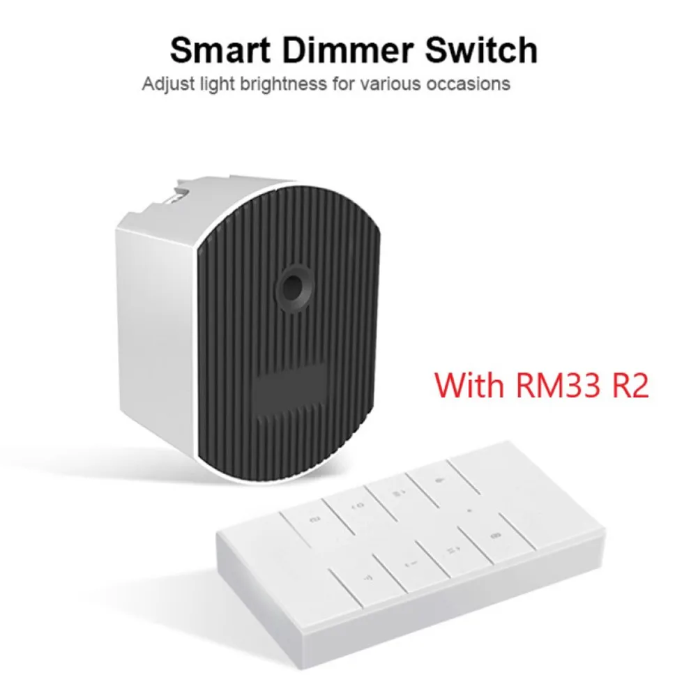 Smart Dimmer Switch+RM433R2 Remote Control Dimmable LED Light For Alexa Switch Sockets Accessories New
Smart Dimmer Switch+RM433R2 Remote Control Dimmable LED Light For Alexa Switch Sockets Accessories New