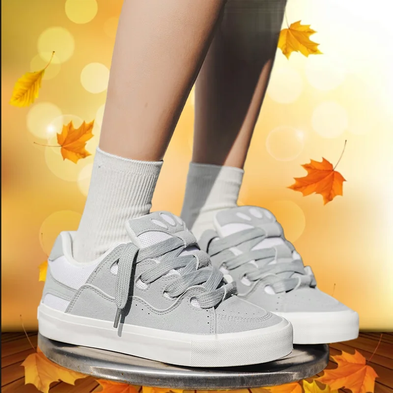 Thick soled basketball shoes breathable and durable suitable for couples' daily casual wear versatile women's sports shoes
Thick soled basketball shoes breathable and durable suitable for couples' daily casual wear versatile women's sports shoes