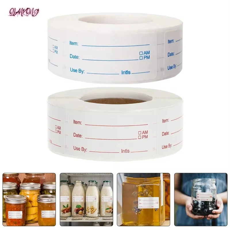 500Pcs/roll Kitchen Sticker Refrigerator Freezer Food Storage Date Content Label Food Container Bottle Jars Label
500Pcs/roll Kitchen Sticker Refrigerator Freezer Food Storage Date Content Label Food Container Bottle Jars Label