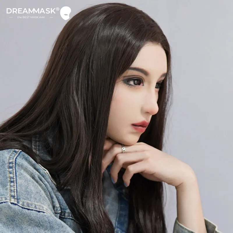 Высококачественный силиконовый головной убор для косплея, имитирующий женское лицо, для переодевания (мужчина в женщину), для гендер-ролевых игр (DMS) | М22 | Специальная глазурь «Богиня»
Высококачественный силиконовый головной убор для косплея, имитирующий женское лицо, для переодевания (мужчина в женщину), для гендер-ролевых игр (DMS) | М22 | Специальная глазурь «Богиня»