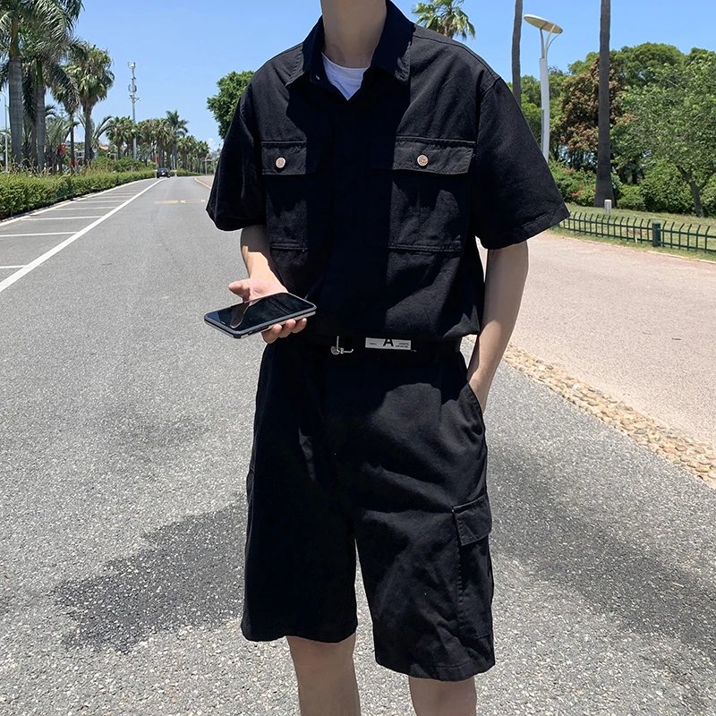 Ретро-комбинезон в японском стиле для мужчин, рабочий костюм, униформа для пар, цельный комплект, утилитарные брюки, молодежный стиль Vitali Sle
Ретро-комбинезон в японском стиле для мужчин, рабочий костюм, униформа для пар, цельный комплект, утилитарные брюки, молодежный стиль Vitali Sle