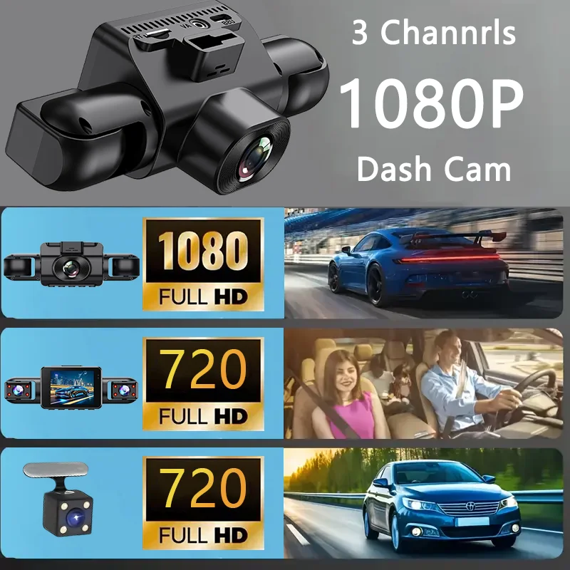 1008P Ultra HD 4-объективный видеорегистратор CamDay и ночная четкость, универсальная защита
1008P Ultra HD 4-объективный видеорегистратор CamDay и ночная четкость, универсальная защита