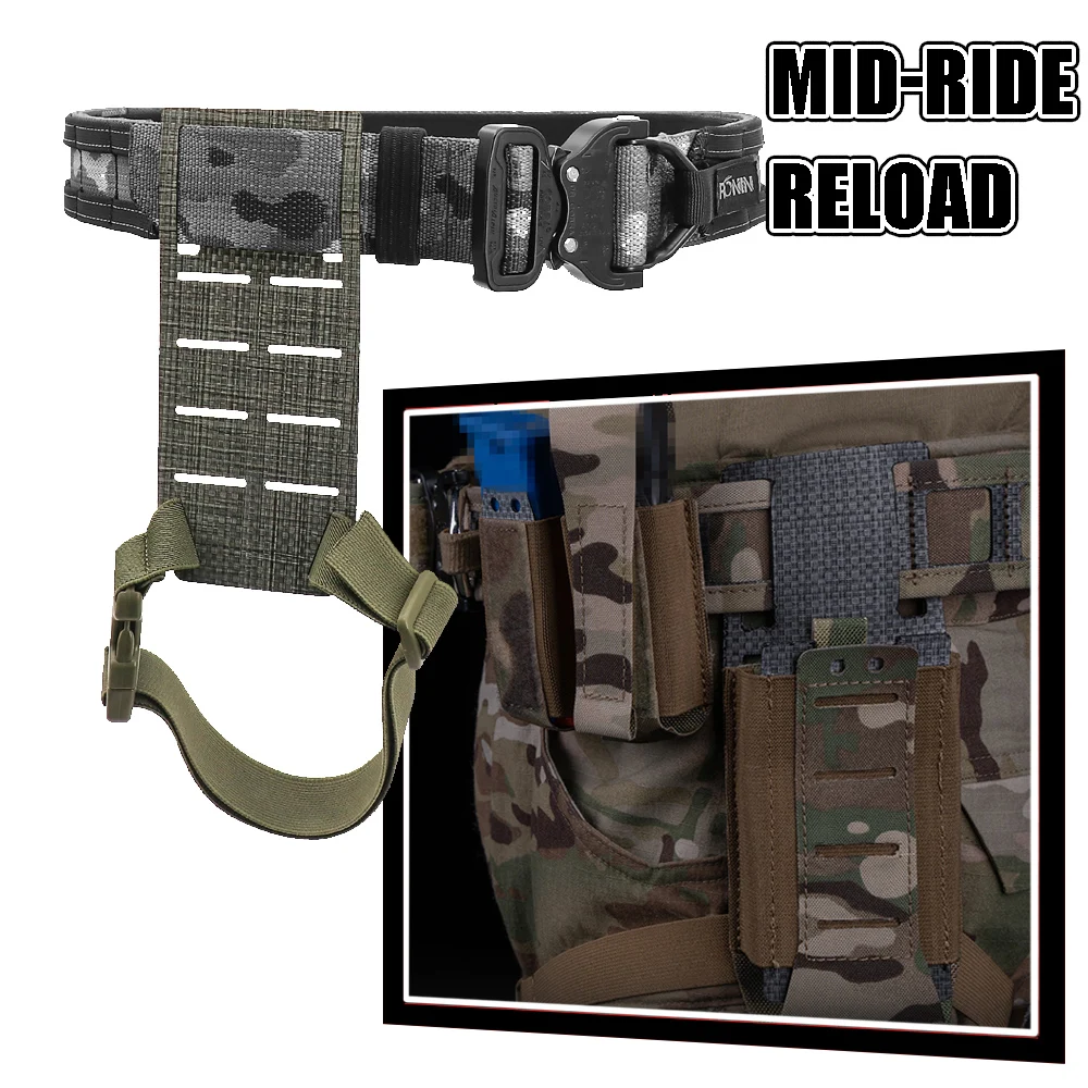 Tactical Modular Quick-Ship Adapter Single-Row MOLLE Gaiter Strap Drop Leg Platform Adapter Panel Fit 2.0 inches Belt Width
Tactical Modular Quick-Ship Adapter Single-Row MOLLE Gaiter Strap Drop Leg Platform Adapter Panel Fit 2.0 inches Belt Width