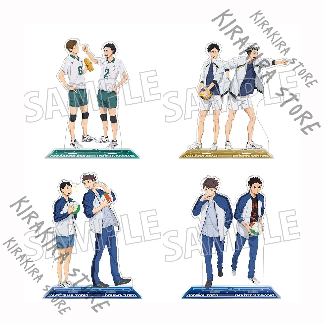 Хайкю!! Futakuchi Kenji Moniwa Kaname Oikawa Tooru аниме акриловая стоячая тарелка мультфильм косплей официальный подлинный декор отаку
Хайкю!! Futakuchi Kenji Moniwa Kaname Oikawa Tooru аниме акриловая стоячая тарелка мультфильм косплей официальный подлинный декор отаку