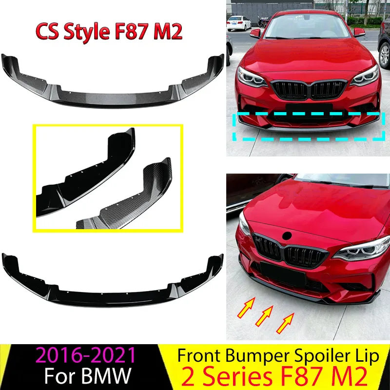 CS Style для BMW 2 серии F87 M2 2016-2021, передний бампер, спойлер, разделитель для подбородка, диффузор, лезвие Canard, комплект кузова, защитная крышка
CS Style для BMW 2 серии F87 M2 2016-2021, передний бампер, спойлер, разделитель для подбородка, диффузор, лезвие Canard, комплект кузова, защитная крышка