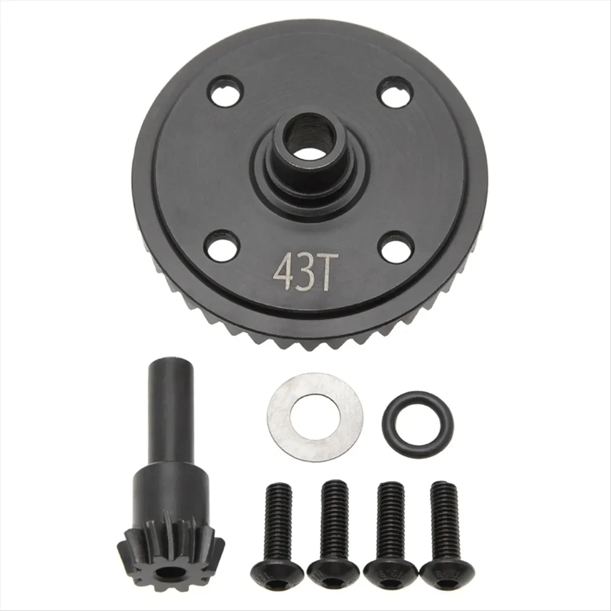 Fireteam Gearbox Bevel Gear 43T and Input Gear 10T for Arrma 1/8 Kraton 6s 1/7 Notorious Outcast 10-43t
Fireteam Gearbox Bevel Gear 43T and Input Gear 10T for Arrma 1/8 Kraton 6s 1/7 Notorious Outcast 10-43t
