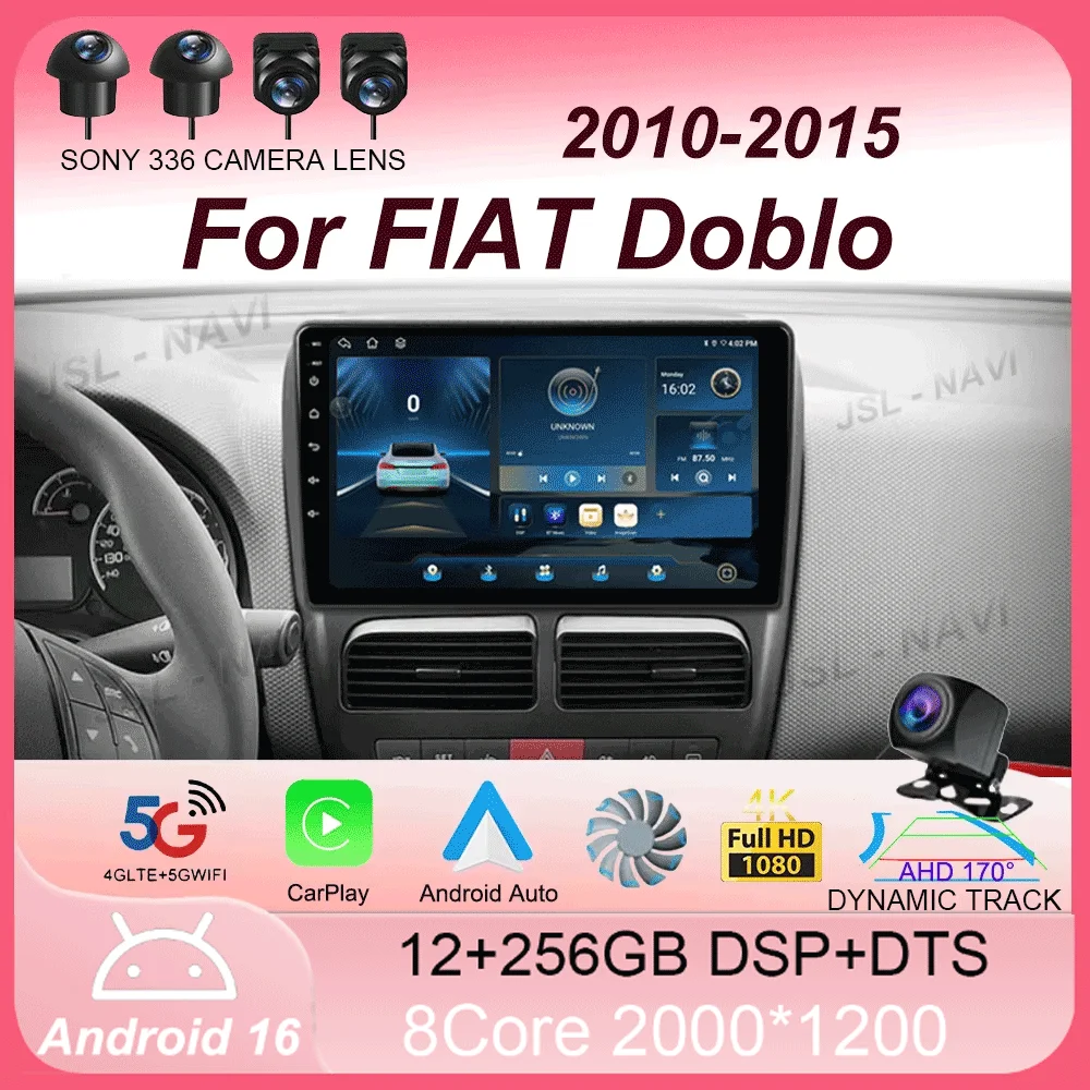 Car Radio Android 16 For FIAT Doblo 2010 2011 2012 - 2015 Navigation GPS Multimedia Video Player Stereo Carplay+auto WiFi+4G BT
Car Radio Android 16 For FIAT Doblo 2010 2011 2012 - 2015 Navigation GPS Multimedia Video Player Stereo Carplay+auto WiFi+4G BT