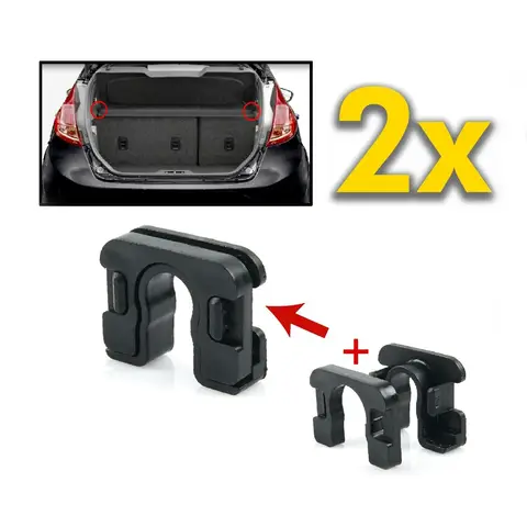 2 Sets for Ford Focus 3 Mondeo MK4 Fiesta MK7 MK8 B-Max C-max Rear Boot Trunk Load Cover Parcel Shelf Clips Pivot Bracket Mount