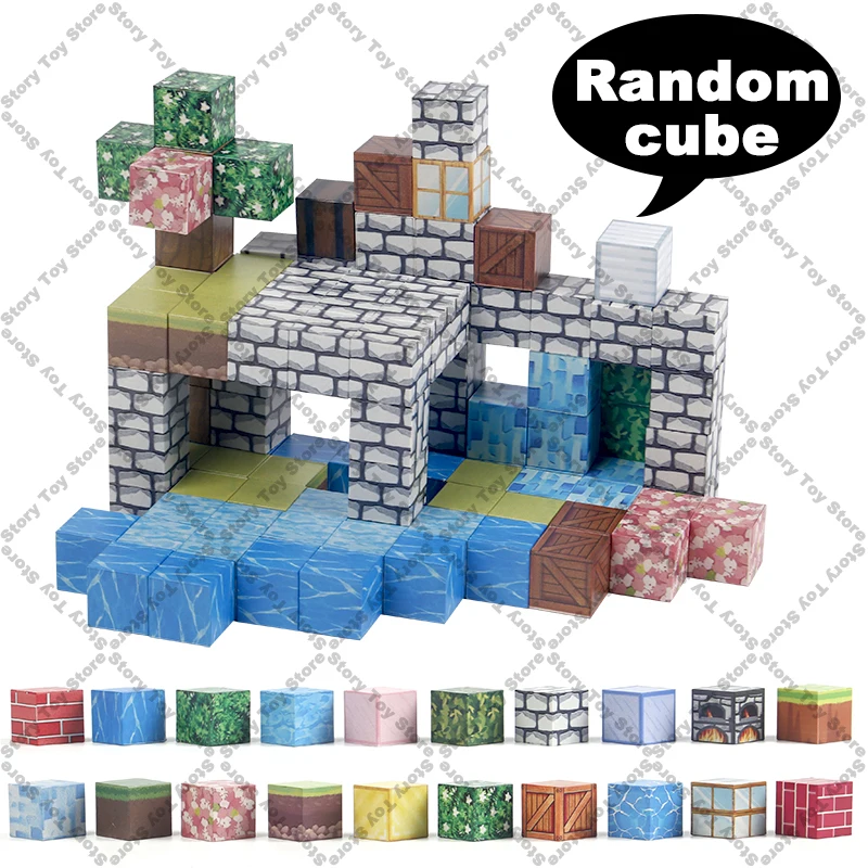 Креативные магнитные строительные блоки, набор магнитов-кубов, сборные кирпичи, детская развивающая модель «сделай сам», STEM, Монтессори, сенсорная детская игрушка
Креативные магнитные строительные блоки, набор магнитов-кубов, сборные кирпичи, детская развивающая модель «сделай сам», STEM, Монтессори, сенсорная детская игрушка