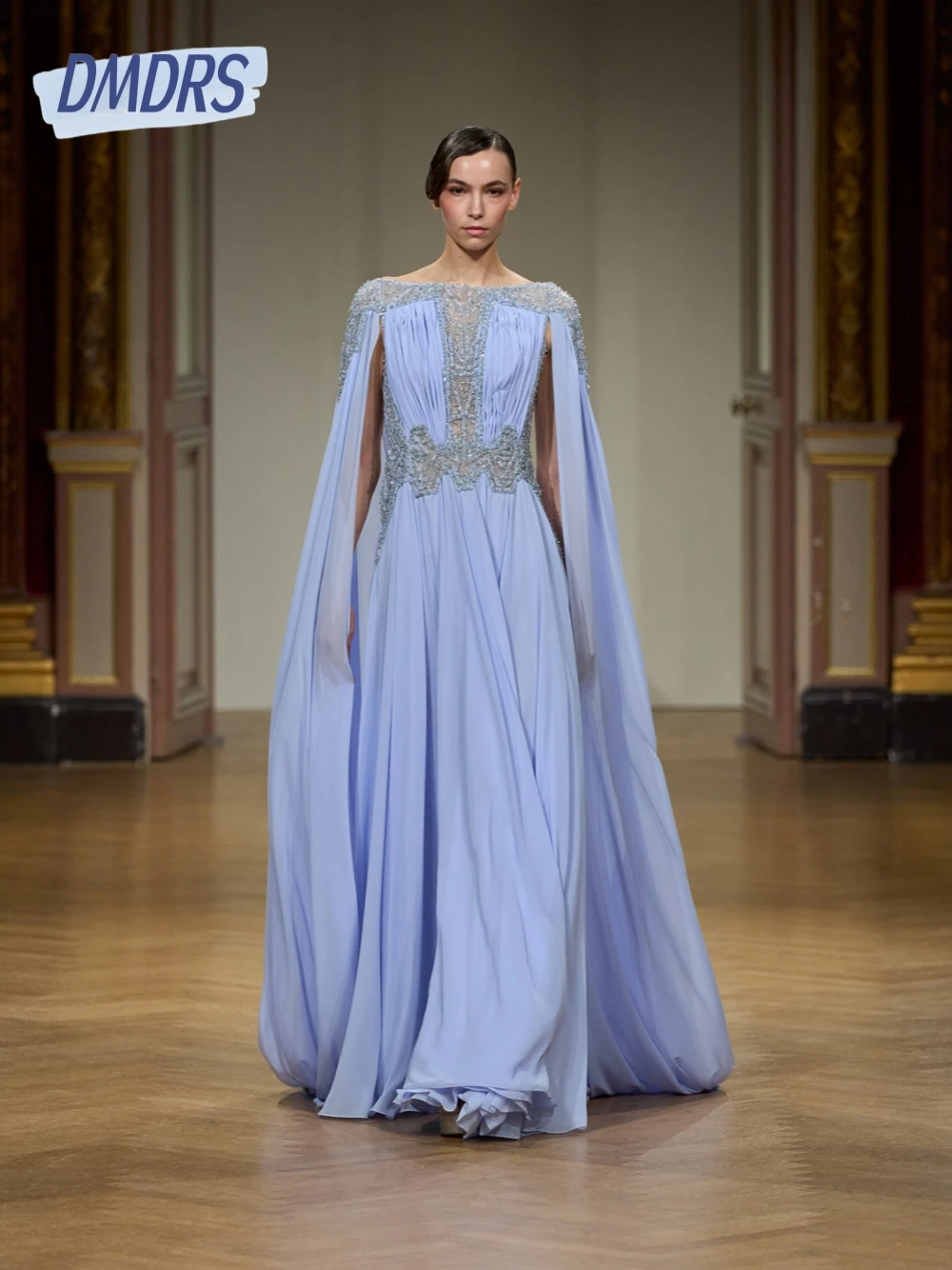Romantic Boat Neck A Line Cocktail Dress For Women Customized Elegant Cap Sleeves Prom Gown Charming Pleated Evening Dress
Romantic Boat Neck A Line Cocktail Dress For Women Customized Elegant Cap Sleeves Prom Gown Charming Pleated Evening Dress