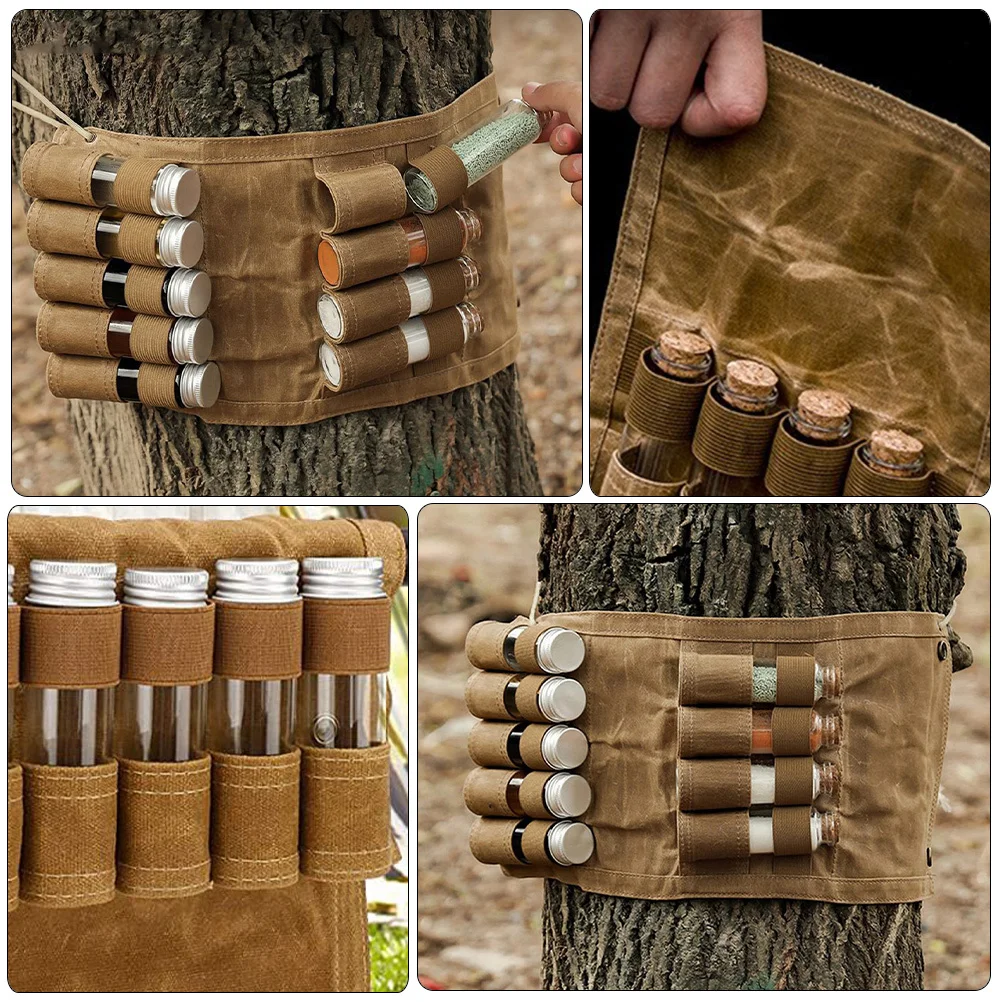 1Set Outdoor Spice Container Set Portable Travel Spice Holder Kit for Camping Hiking Barbecue Fishing Gardening Adventure
1Set Outdoor Spice Container Set Portable Travel Spice Holder Kit for Camping Hiking Barbecue Fishing Gardening Adventure