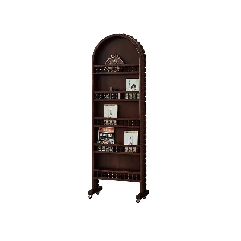 French antique retro full-body mirror magazine bookshelf dual-purpose floor-to-ceiling full-length mirror rotatable with rack
French antique retro full-body mirror magazine bookshelf dual-purpose floor-to-ceiling full-length mirror rotatable with rack