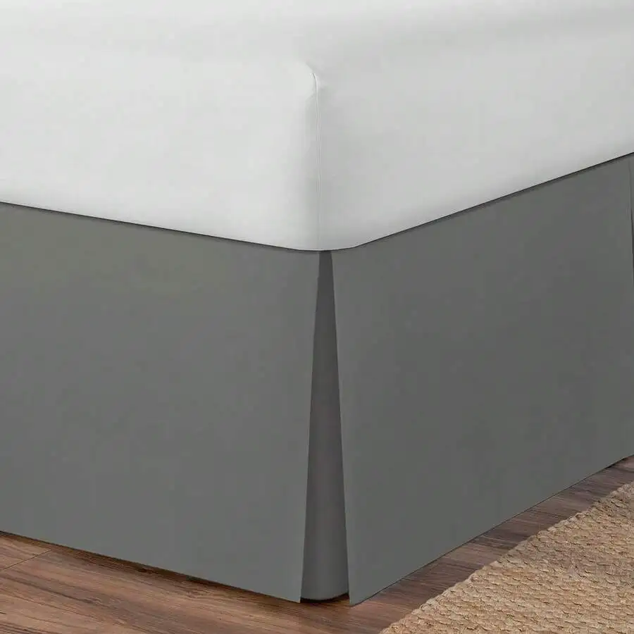 Extra Long 21 Inch Drop Bed Skirt Twin Size Plain Dyed Polyester Cotton
Extra Long 21 Inch Drop Bed Skirt Twin Size Plain Dyed Polyester Cotton