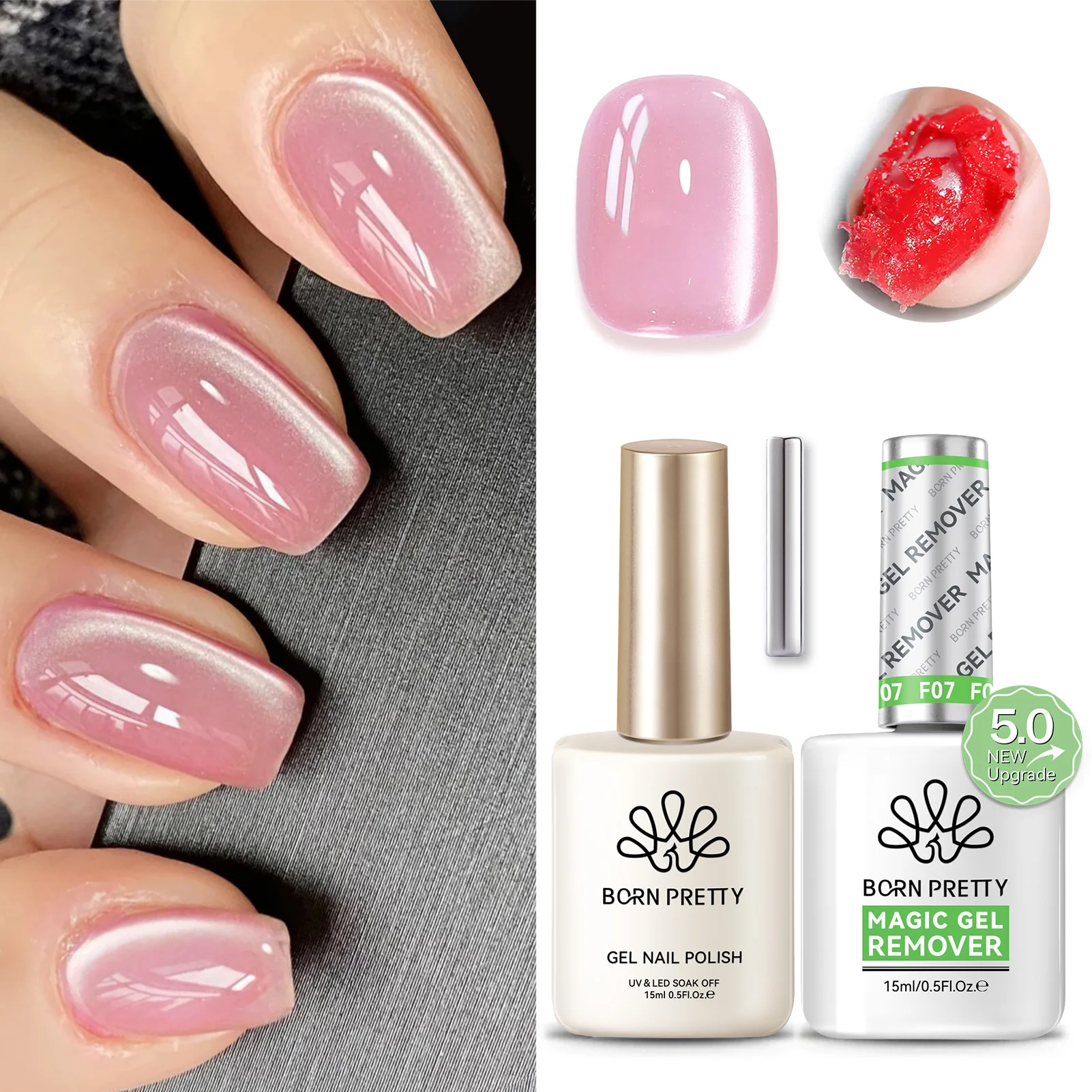 BORN PRETTY 2 шт. Magic Quick Remover Гель-лак для ногтей Набор розовых лунных лаков Cat Магнитный гель с профессиональным гелем для ногтей Клей
BORN PRETTY 2 шт. Magic Quick Remover Гель-лак для ногтей Набор розовых лунных лаков Cat Магнитный гель с профессиональным гелем для ногтей Клей