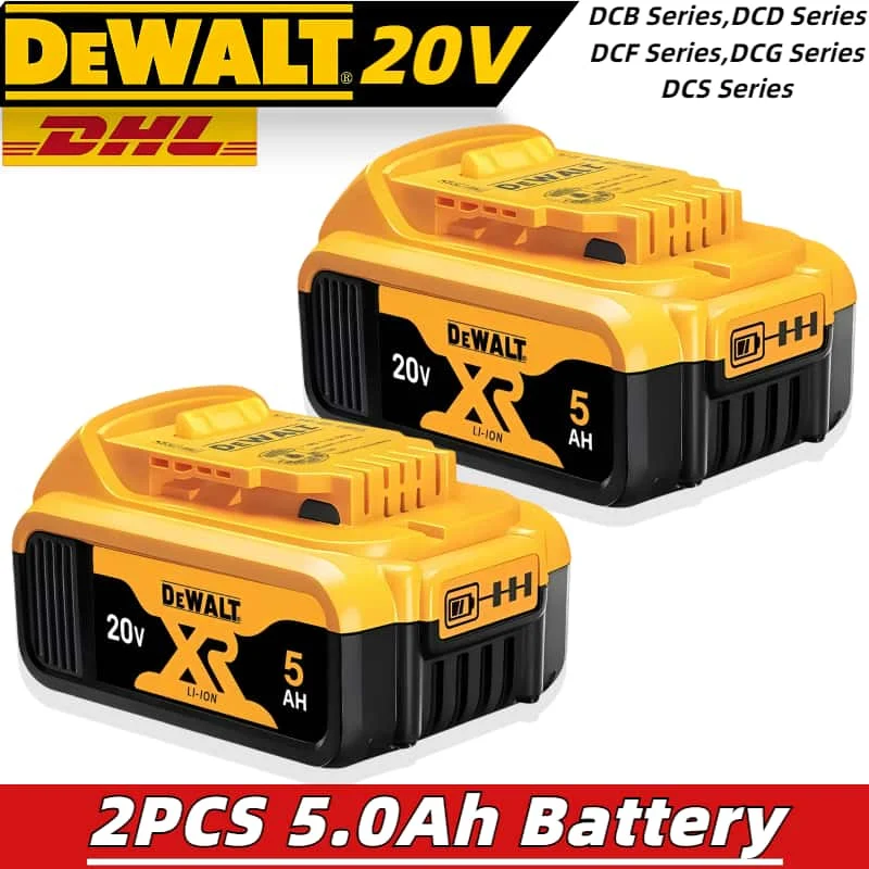 100% Original Dewalt 20V Battery, 2AH 5.0AH 6.0AH Rechargeable Lithium Ion Battery, Dewalt DCB200 Power Tool Replacement Battery
100% Original Dewalt 20V Battery, 2AH 5.0AH 6.0AH Rechargeable Lithium Ion Battery, Dewalt DCB200 Power Tool Replacement Battery