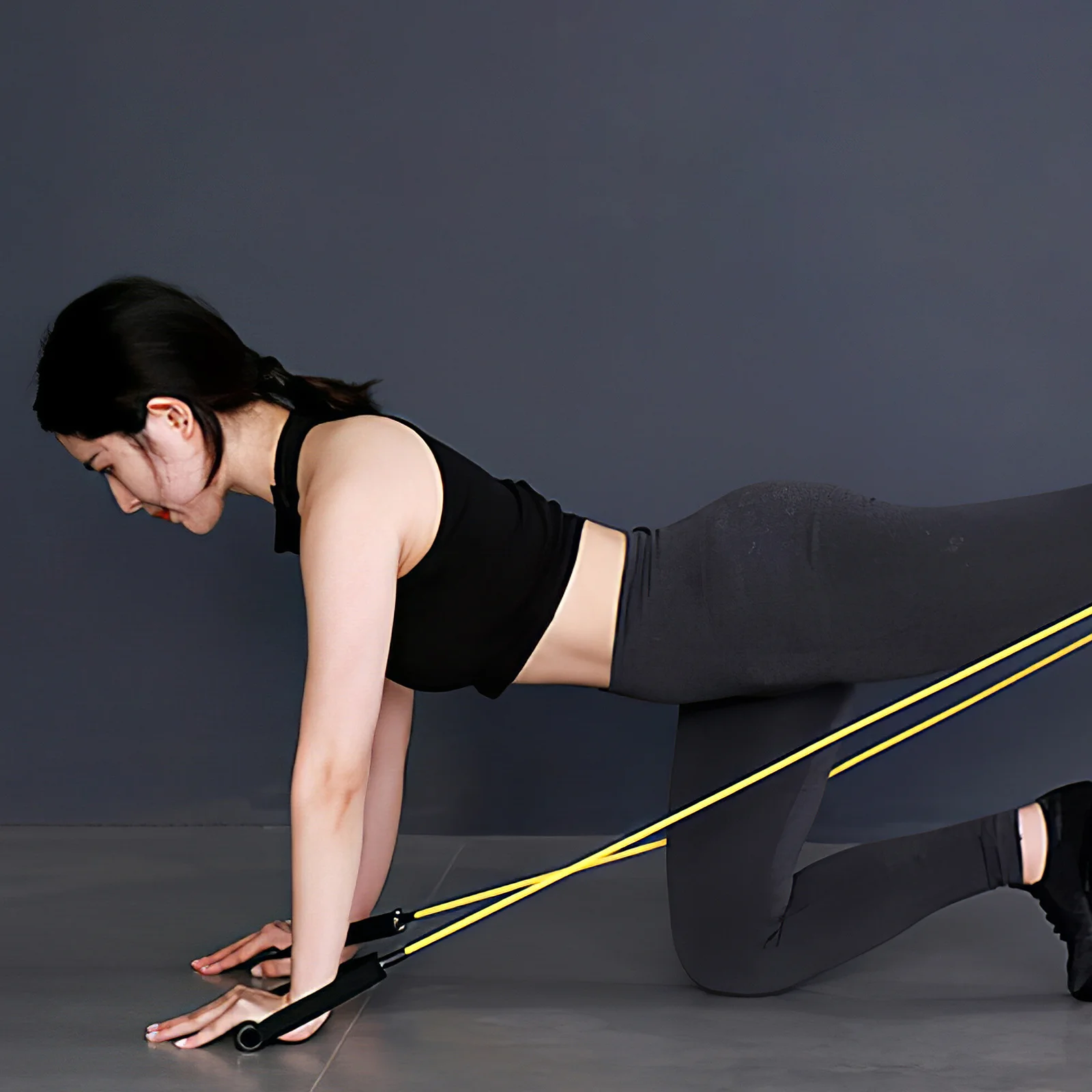 Yoga Resistance Band 15 Lbs Yellow Elastic Pull Rope For Stretching Strength Training Pilates Physical Therapy Workout Exercise
Yoga Resistance Band 15 Lbs Yellow Elastic Pull Rope For Stretching Strength Training Pilates Physical Therapy Workout Exercise