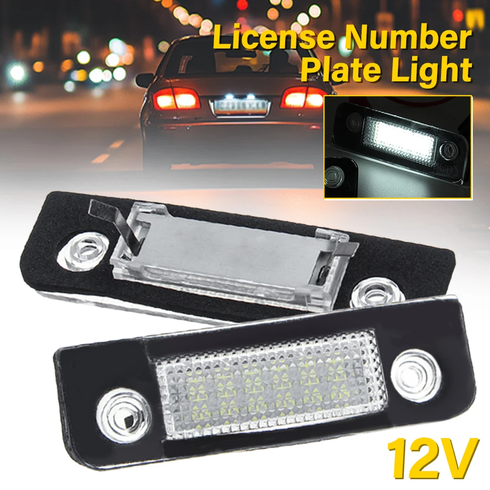 2Pcs 12V LED Plate Light White Number Plate Lamps Light SMD For Ford Fusion for Mondeo/MK2 for Fiesta MK5 3528SMD
2Pcs 12V LED Plate Light White Number Plate Lamps Light SMD For Ford Fusion for Mondeo/MK2 for Fiesta MK5 3528SMD