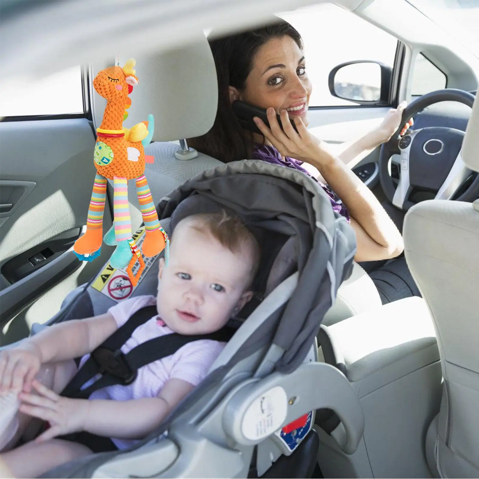 Crib Toys Girl Hangable Soothing Stroller Toy Plush Doll Carseat Animal Ornament For Vacation Outgoing Shopping Activity Walking
Crib Toys Girl Hangable Soothing Stroller Toy Plush Doll Carseat Animal Ornament For Vacation Outgoing Shopping Activity Walking