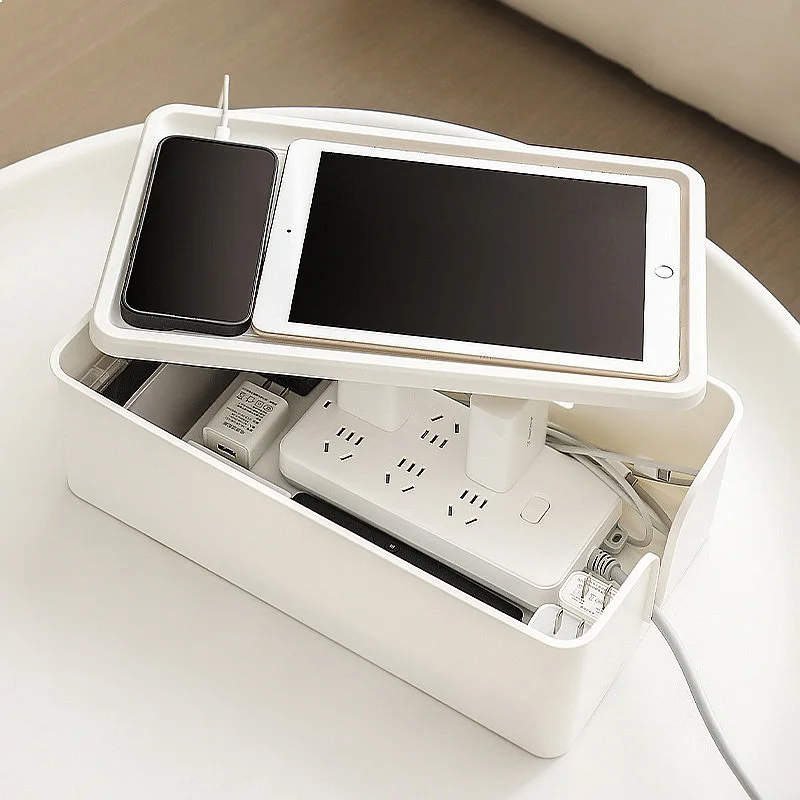 Japanese Large Capacity Socket Organizer with Lid Side U-Shaped Storage Box
Japanese Large Capacity Socket Organizer with Lid Side U-Shaped Storage Box