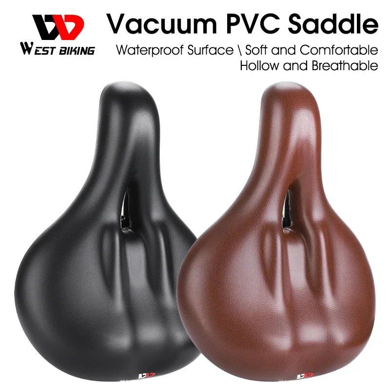 WEST BIKING Comfortable Painless Saddle MTB Gravel Urban Bike Ergonomic Men Prostatic Saddle Women Brown Shock Absorb Saddle
WEST BIKING Comfortable Painless Saddle MTB Gravel Urban Bike Ergonomic Men Prostatic Saddle Women Brown Shock Absorb Saddle