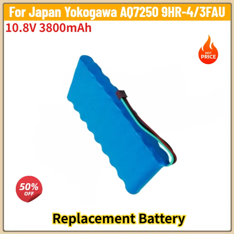 For Japan Yokogawa AQ7250 9HR-4/3FAU Brand New High Quality 10.8V 3800mAh Replacement Battery
For Japan Yokogawa AQ7250 9HR-4/3FAU Brand New High Quality 10.8V 3800mAh Replacement Battery