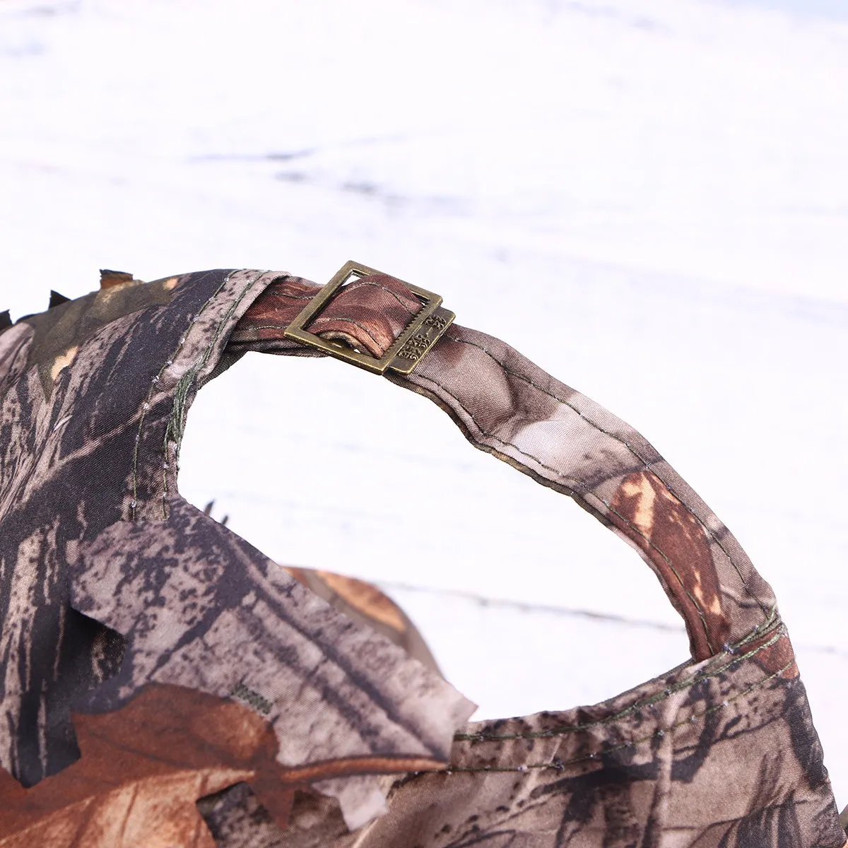 Hunting Camouflage Cotton Cap Deciduous Leaves Pattern Adjustable Back Closure Outdoor Use for Climbing Running Fishing Baseball
Hunting Camouflage Cotton Cap Deciduous Leaves Pattern Adjustable Back Closure Outdoor Use for Climbing Running Fishing Baseball