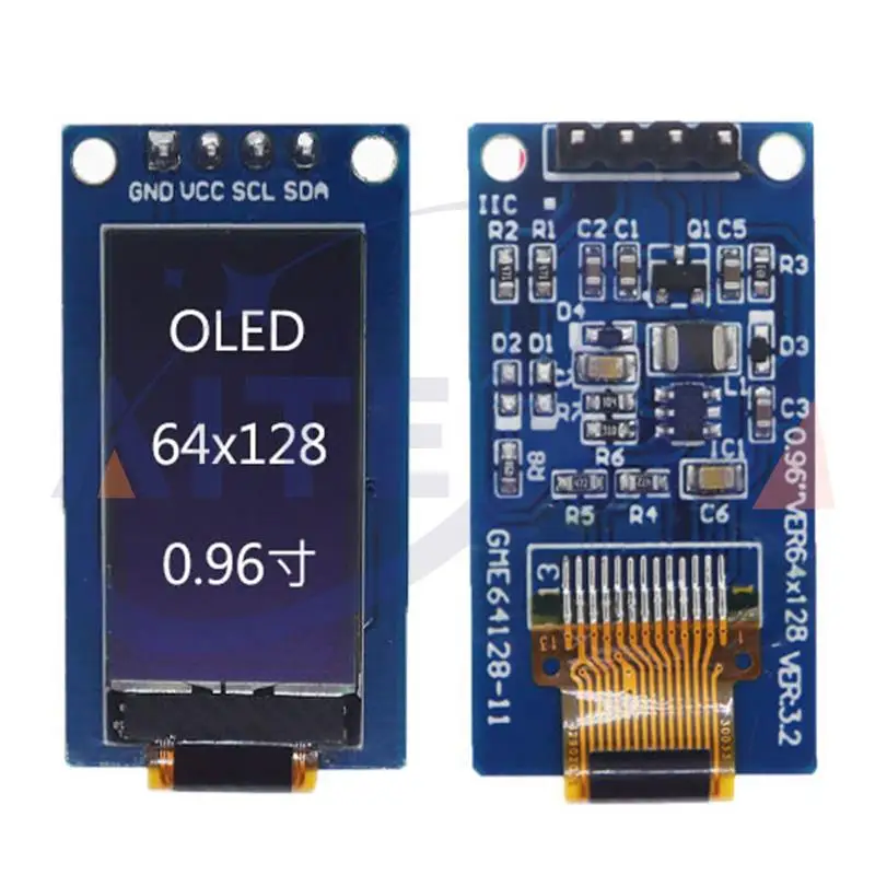 OLED-дисплей 0,96 дюйма, 64 × 128, ЖК-модуль SSD1107, ЖК-дисплей 0,96 дюйма, OLED-модуль с вертикальным экраном для Arduino
OLED-дисплей 0,96 дюйма, 64 × 128, ЖК-модуль SSD1107, ЖК-дисплей 0,96 дюйма, OLED-модуль с вертикальным экраном для Arduino