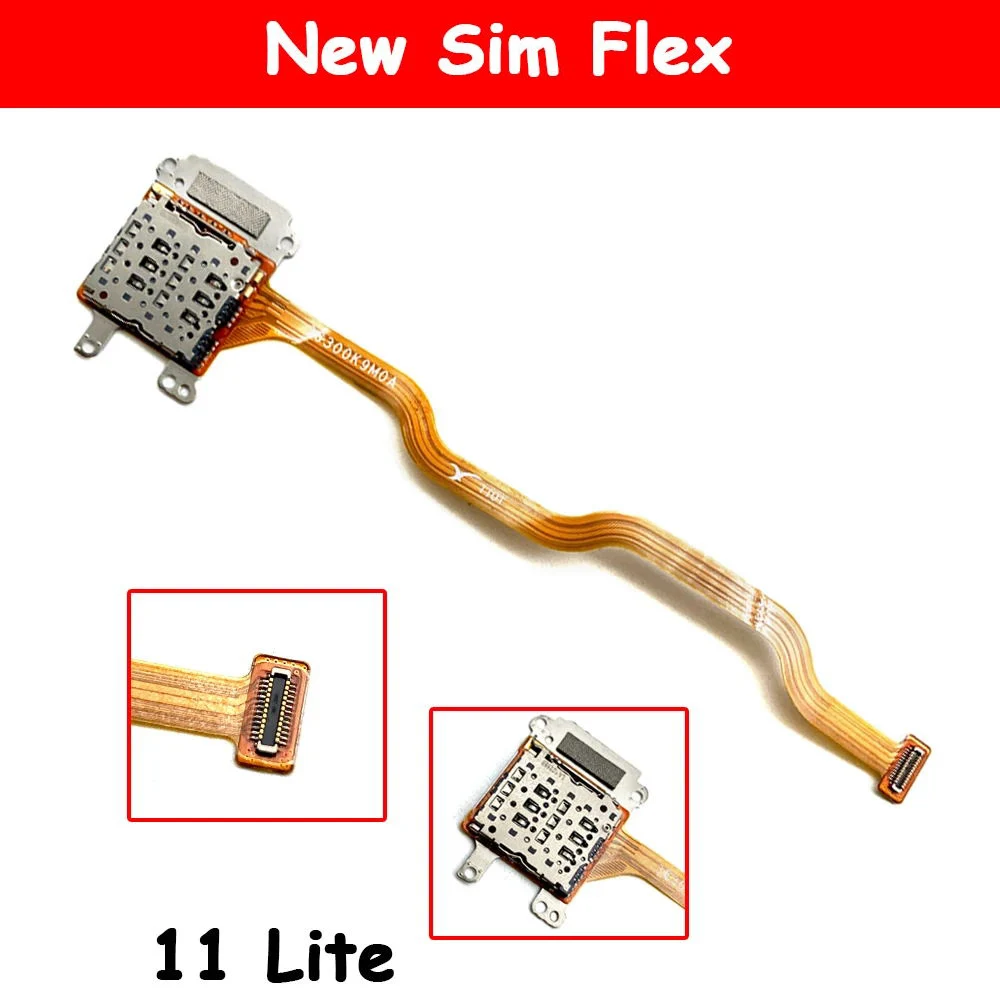 New For Xiaomi 11 Lite SIM Card Reader Holder Connector Slot Flex Cable Replacement
New For Xiaomi 11 Lite SIM Card Reader Holder Connector Slot Flex Cable Replacement