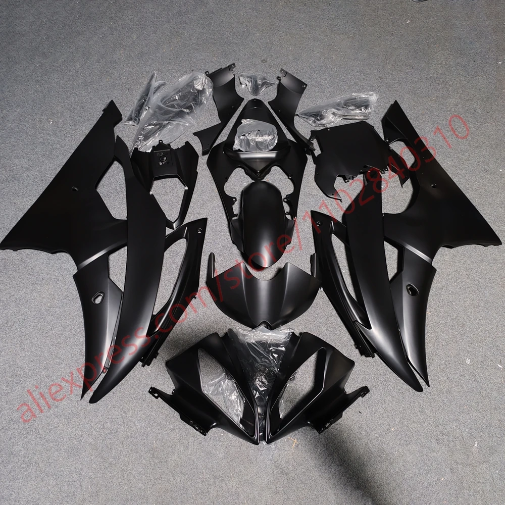 YZFR6 2008 2009 2010 2011 2012 2013 2014 2015 2016 Black ABS Plastic Fairings for Yamaha YZF R6 08-16 Full Body Fairing Kit 
YZFR6 2008 2009 2010 2011 2012 2013 2014 2015 2016 Black ABS Plastic Fairings for Yamaha YZF R6 08-16 Full Body Fairing Kit