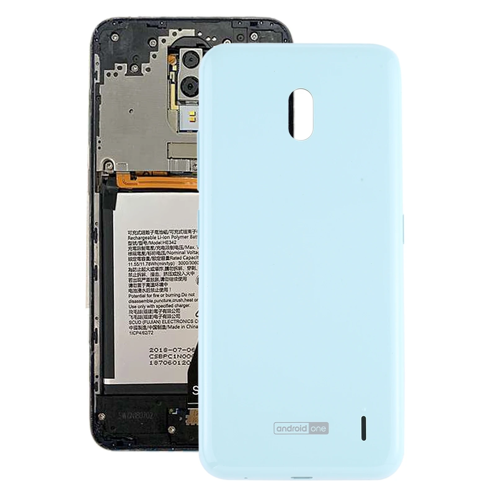 Original Battery Back Cover for Nokia 2.2 / TA-1183 / TA-1179 / TA-1191 / TA-1188 Phone Rear Housing Case Replacement
Original Battery Back Cover for Nokia 2.2 / TA-1183 / TA-1179 / TA-1191 / TA-1188 Phone Rear Housing Case Replacement