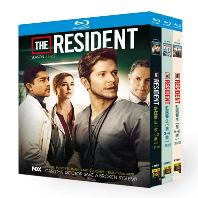 The Resident Season 1-6 Blu-ray Disc
The Resident Season 1-6 Blu-ray Disc