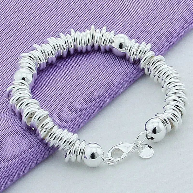 Fashion 925 Sterling Silver 8 Inch 20CM Hundred Circle Bead Bracelet Chain Wristband
Fashion 925 Sterling Silver 8 Inch 20CM Hundred Circle Bead Bracelet Chain Wristband