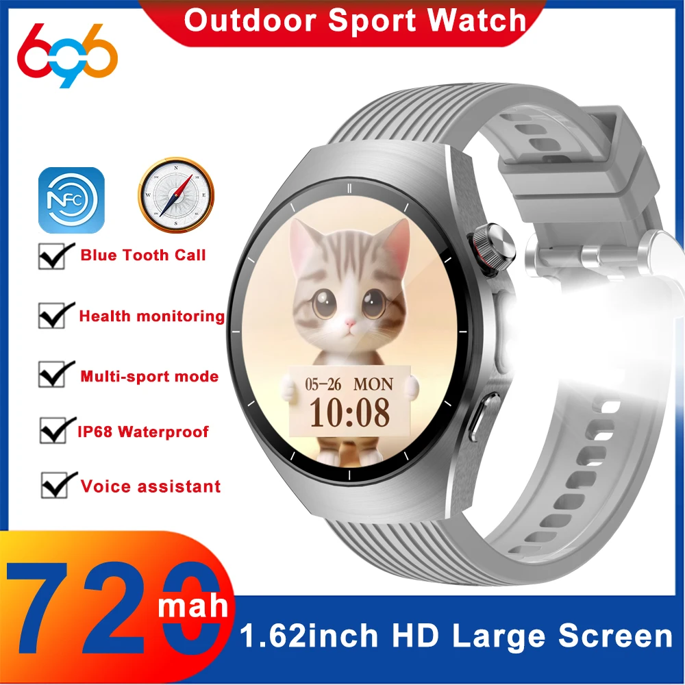 2026 Men Blue Tooth Call Outdoor LED Flashlight Compass Smart Watch Waterproof Sports Fitness NFC Smartwatch Voice Assistant
2026 Men Blue Tooth Call Outdoor LED Flashlight Compass Smart Watch Waterproof Sports Fitness NFC Smartwatch Voice Assistant
