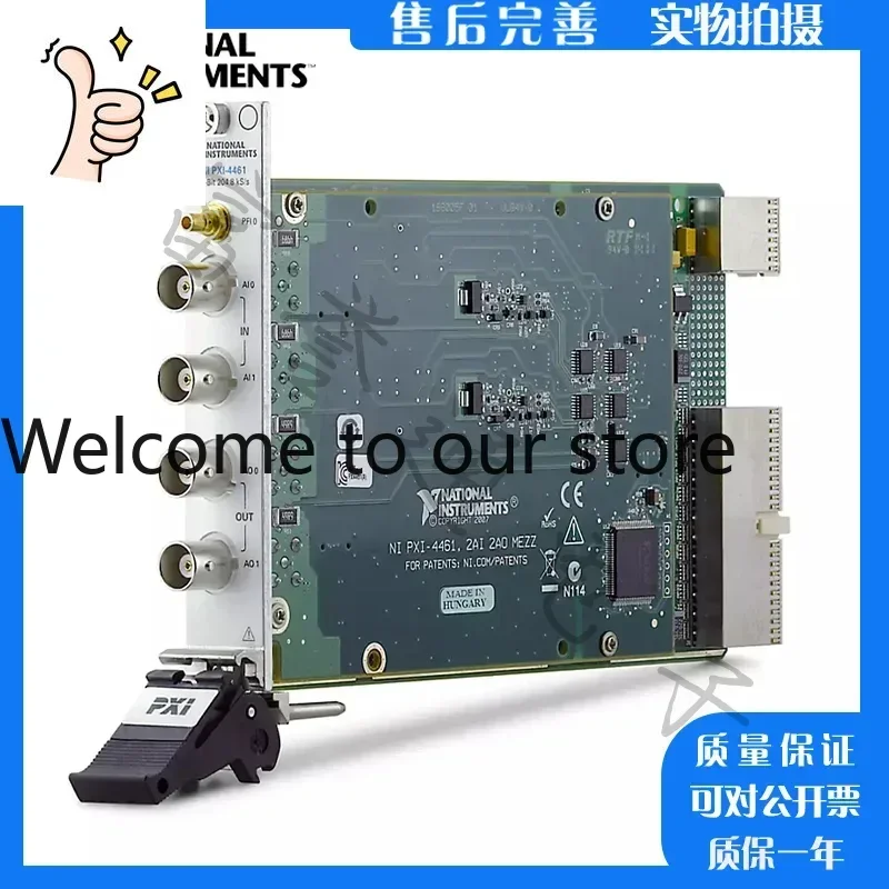 Новый модуль сбора данных NI PXI-4461 (779687-01) для динамического анализатора сигналов, модель 2025 года, США
Новый модуль сбора данных NI PXI-4461 (779687-01) для динамического анализатора сигналов, модель 2025 года, США