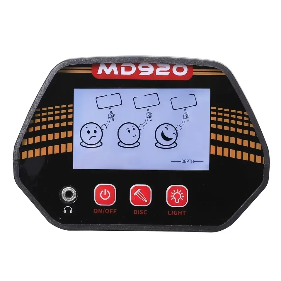 2026 HEDAO MD920 Handheld Underground Metal Detector Smiley Face Display ROHS Certified IP67 Rated 13.7" Search Coil 0.8-2.5mm B
2026 HEDAO MD920 Handheld Underground Metal Detector Smiley Face Display ROHS Certified IP67 Rated 13.7" Search Coil 0.8-2.5mm B