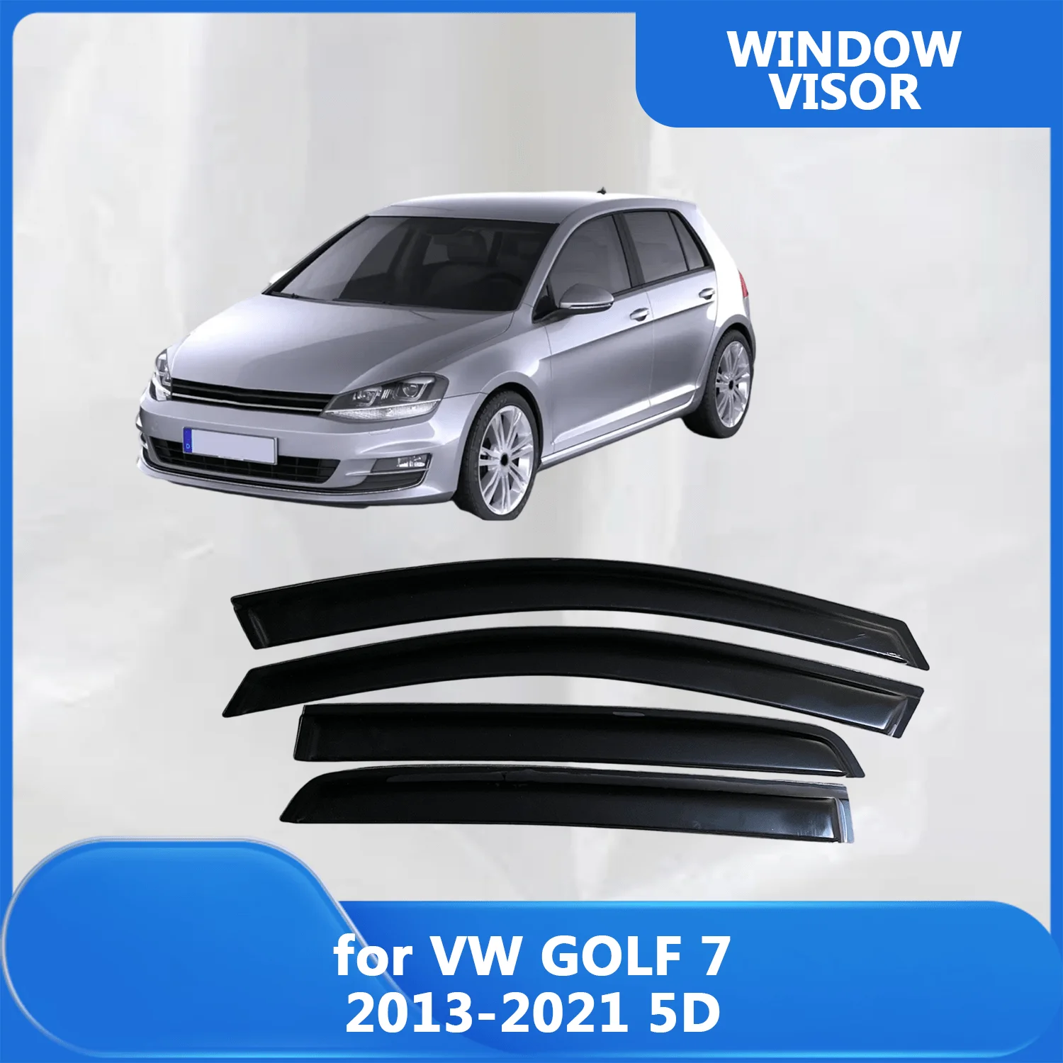 Window Visor for VW GOLF 7 2013 2014 2015 2016 2017 2018 2019 2020 2021 5D Wind Deflectors Rain Guards Door Visor Vent
Window Visor for VW GOLF 7 2013 2014 2015 2016 2017 2018 2019 2020 2021 5D Wind Deflectors Rain Guards Door Visor Vent