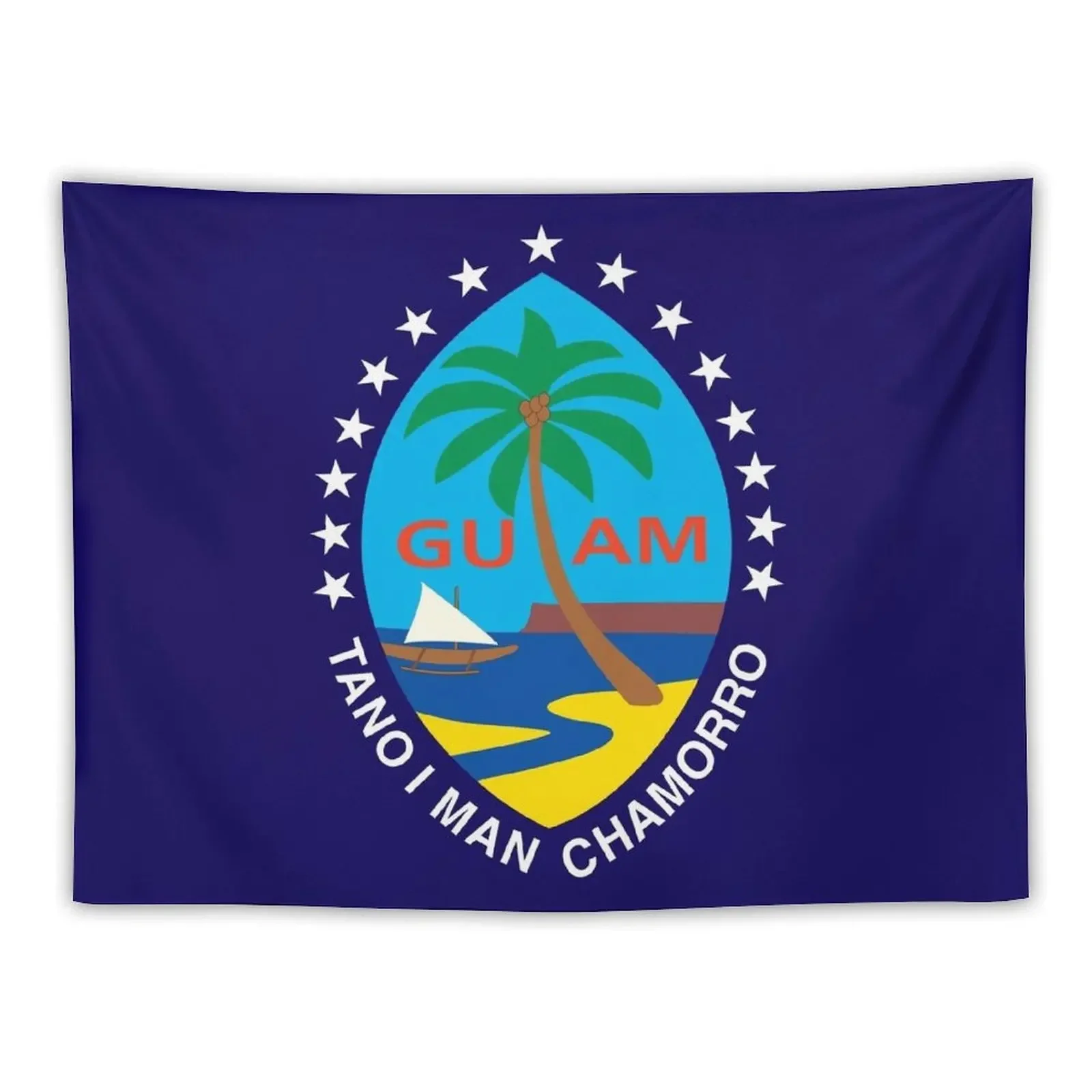 Official Guam Color Seal with Stars Tapestry Aesthetic Room Decor Korean Wall Coverings Decoration For Rooms Tapestry
Official Guam Color Seal with Stars Tapestry Aesthetic Room Decor Korean Wall Coverings Decoration For Rooms Tapestry