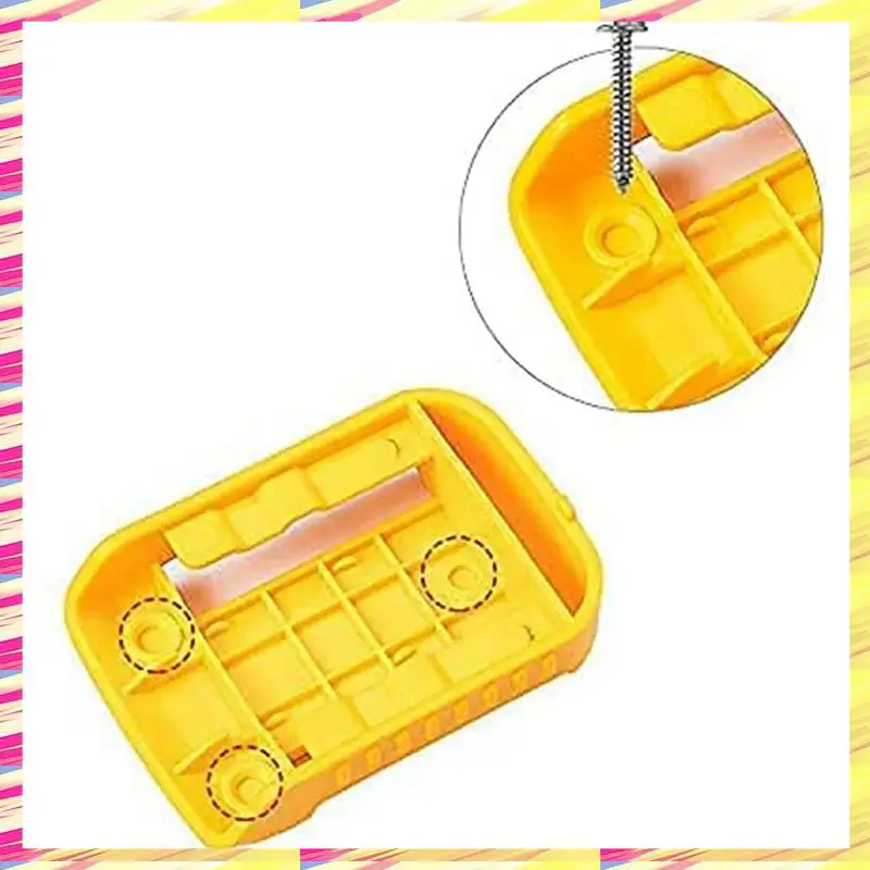 ABJJ 20 Packs Battery Holder Dock Mounts For Dewalt 20V 60V Battery, Wall Panel Shelf Belt Clip Storage Organizer Protector
ABJJ 20 Packs Battery Holder Dock Mounts For Dewalt 20V 60V Battery, Wall Panel Shelf Belt Clip Storage Organizer Protector