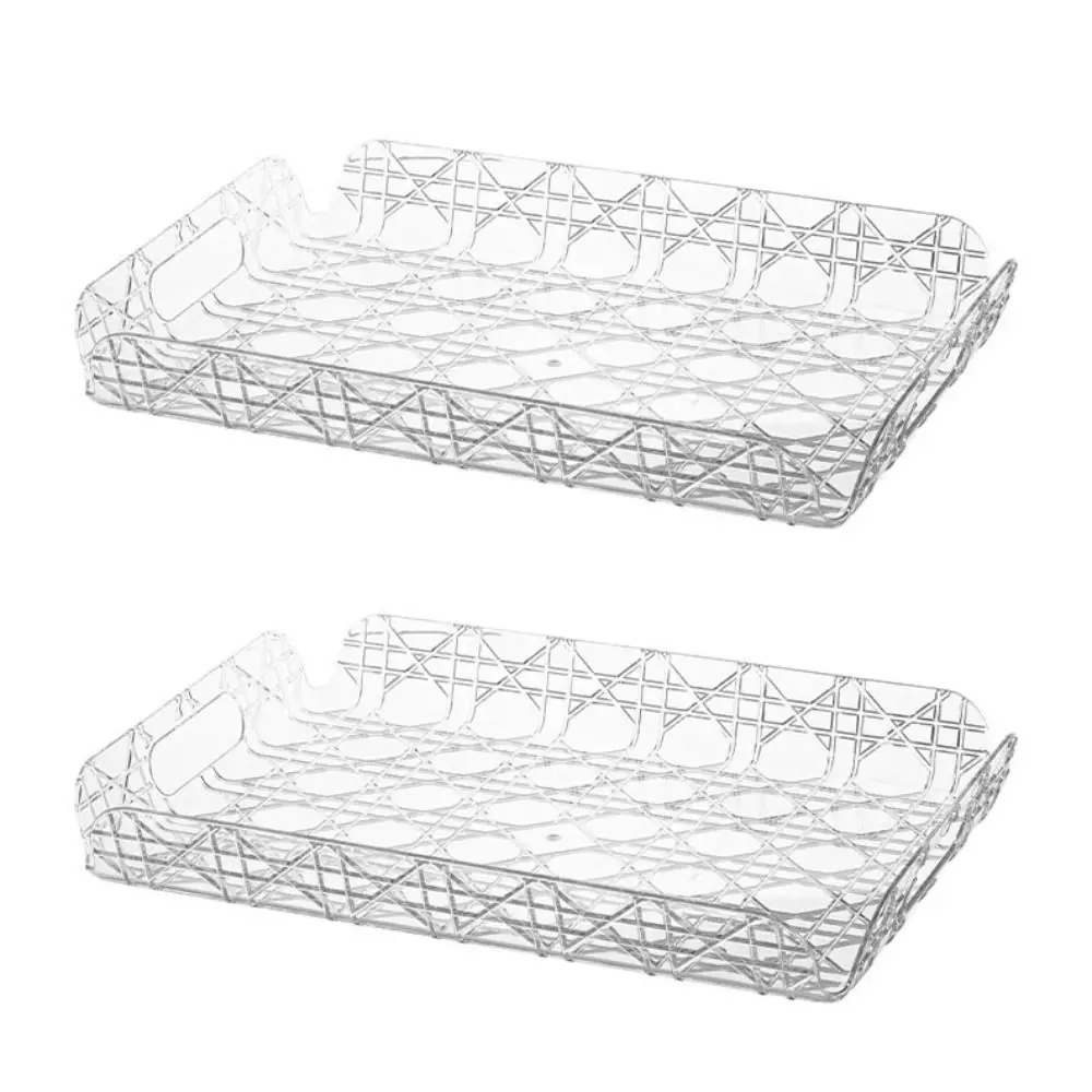 Household Rectangular Storage Tray Light Luxury Countertop Water Cup Storage Tea Tray Transparent Home Decoration Organizer Tray
Household Rectangular Storage Tray Light Luxury Countertop Water Cup Storage Tea Tray Transparent Home Decoration Organizer Tray