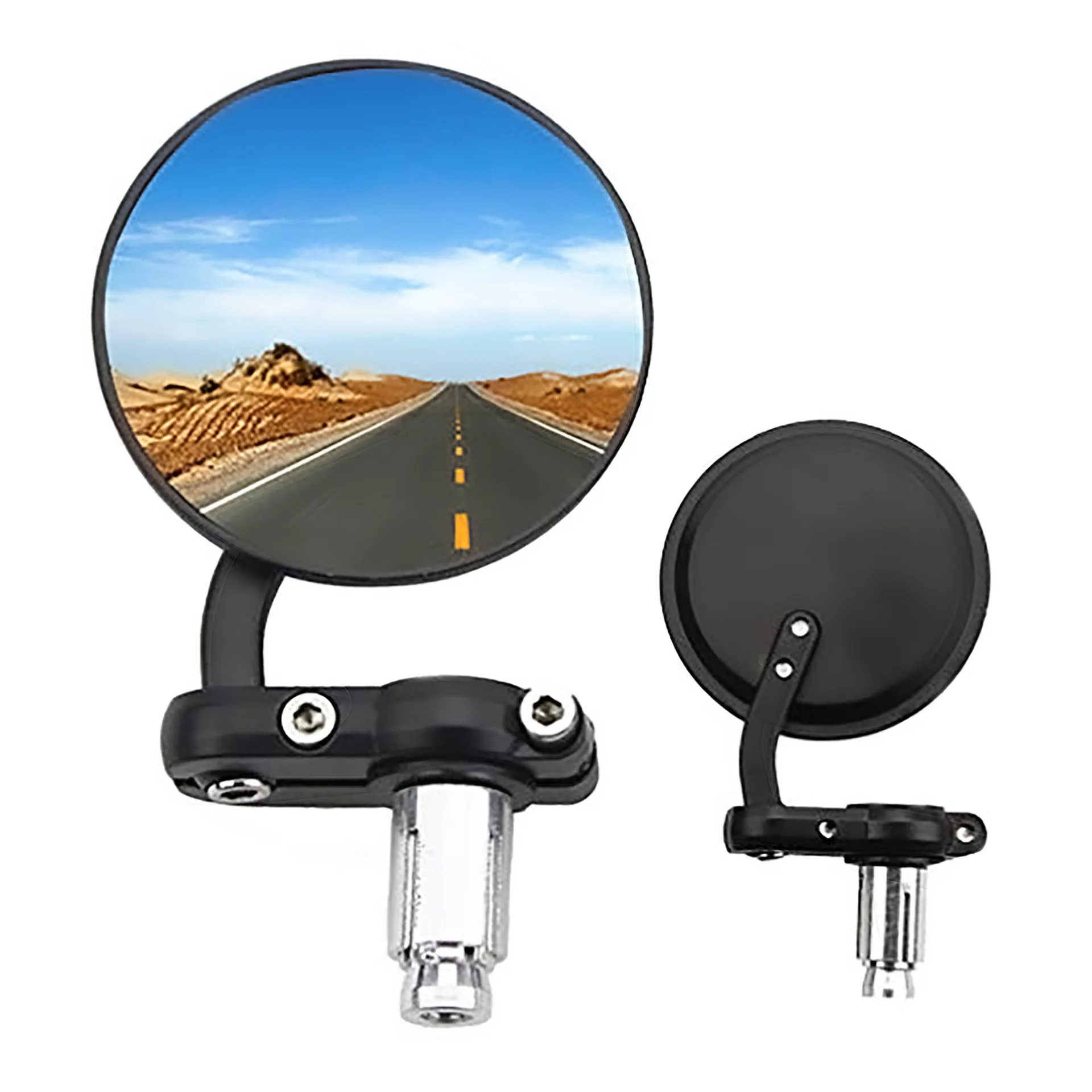 Motorcycle Retro Rearview Mirror Modified Circular Rearview Mirror Handle Mirror
Motorcycle Retro Rearview Mirror Modified Circular Rearview Mirror Handle Mirror