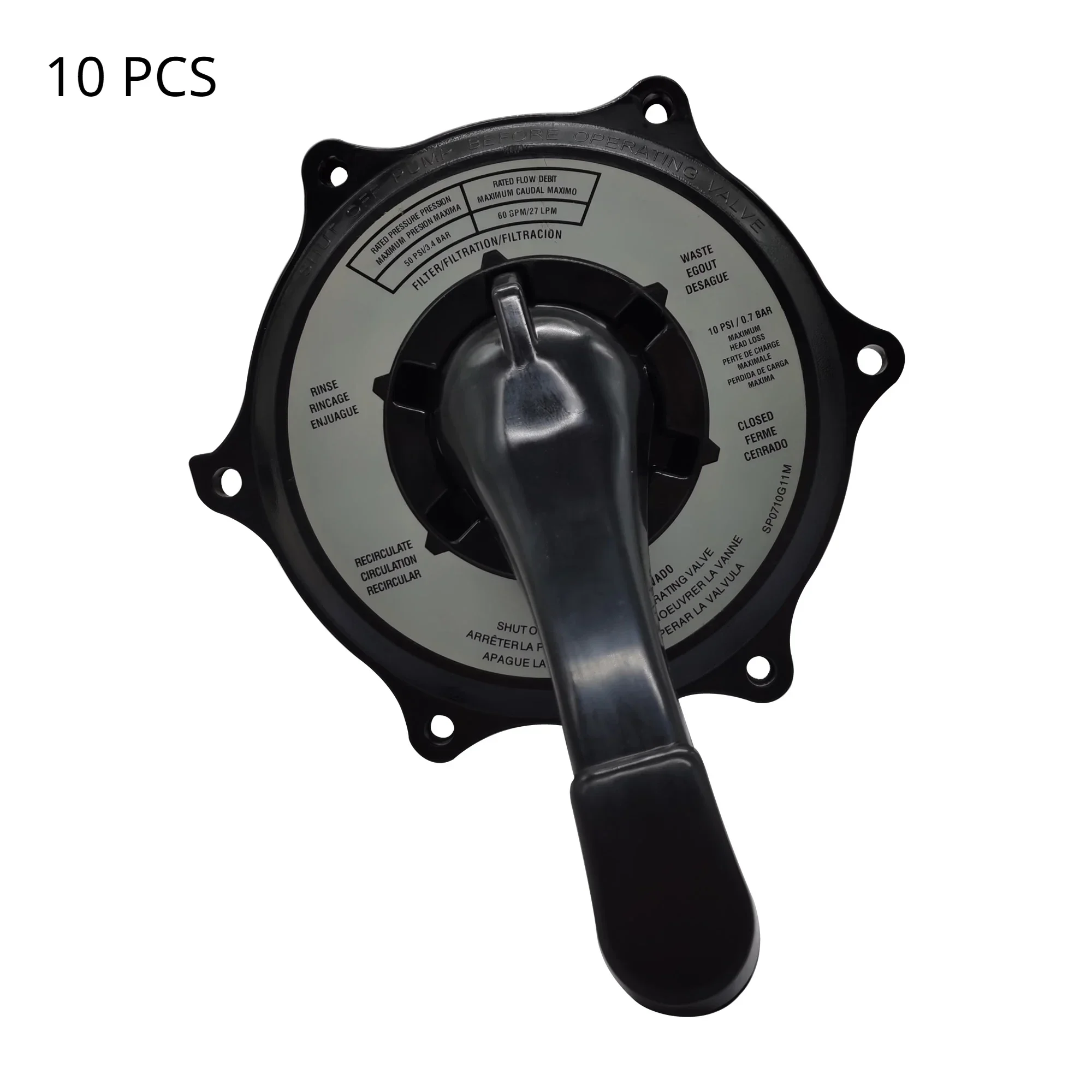 10 PCS Key Cover and Handle Assembly Replacement for Hayward Multiport Valves SPX0710X32 SP0710X32 SP0710X62 SP07122 SP07121
10 PCS Key Cover and Handle Assembly Replacement for Hayward Multiport Valves SPX0710X32 SP0710X32 SP0710X62 SP07122 SP07121